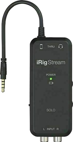 IK Multimedia iRig Stream Solo Audio Interface, B - CeX (UK 